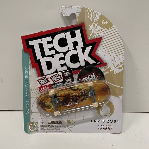 2024 Paris Olympics x Tech Deck Skateboard Fingerboard Chris Joslin Rare HTF - Picture 1 of 3